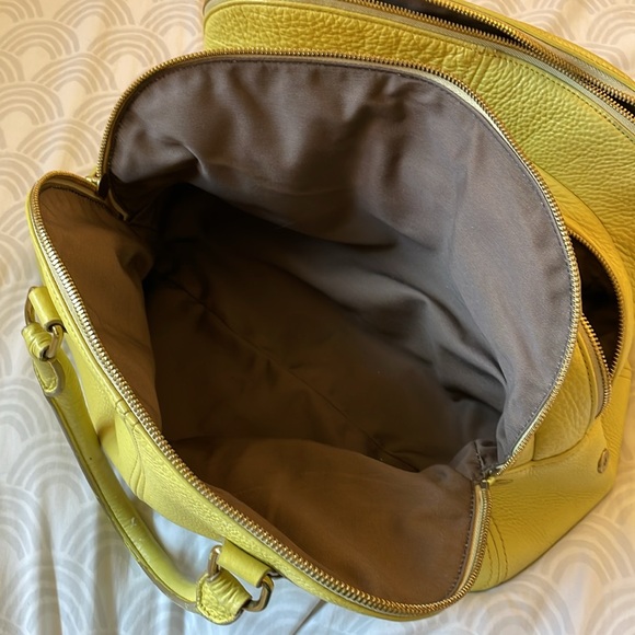J. Crew Biennial Satchel in Yellow - Picture 7 of 15